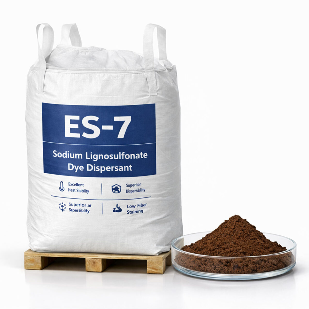 ES-7 Lignosulfonato sódico Dispersante de colorantes