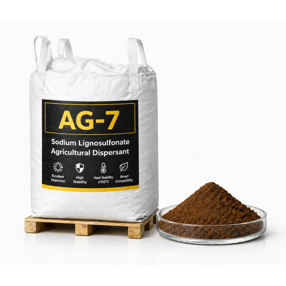 AG-7 Lignosulfonato sódico Dispersante agrícola