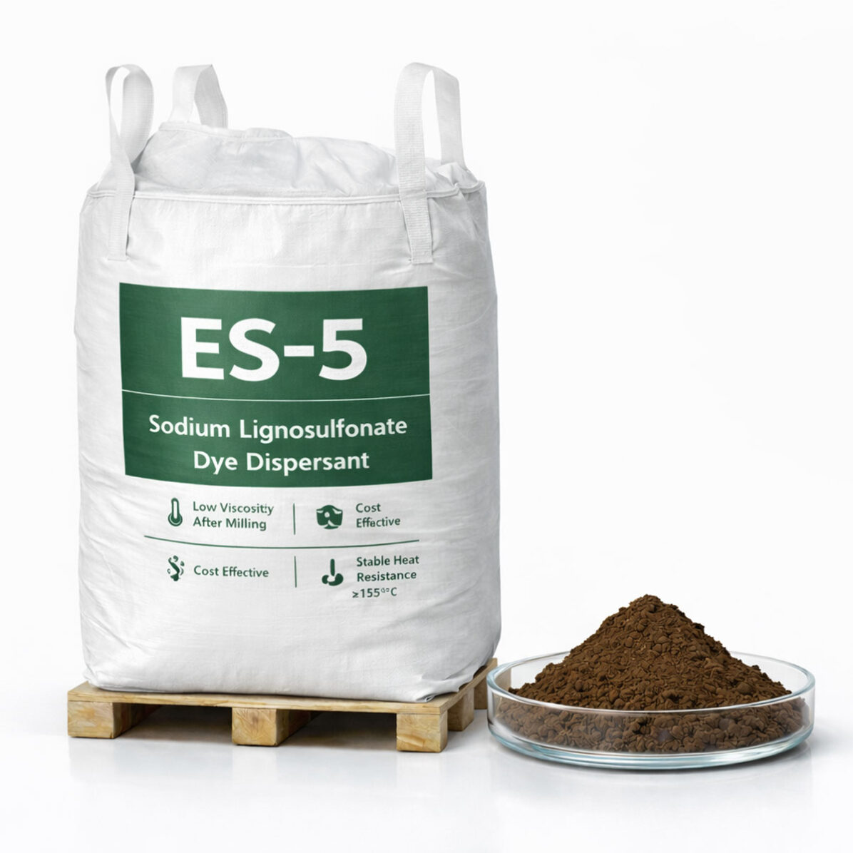 ES-5 Lignosulfonato sódico Dispersante de colorantes